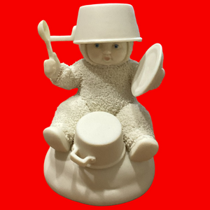 788. NIB DEPARTMENT 56 SNOWBABIES 2002 STIRRING UP A TROUBLE